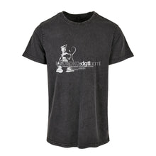 Load image into Gallery viewer, Acid Washed Round Neck short sleeve Tee
